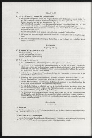 Verordnungsblatt für die Dienstbereiche der Bundesministerien für Unterricht und kulturelle Angelegenheiten bzw. Wissenschaft und Verkehr 20070501 Seite: 6