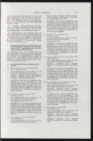 Verordnungsblatt für die Dienstbereiche der Bundesministerien für Unterricht und kulturelle Angelegenheiten bzw. Wissenschaft und Verkehr 20071101 Seite: 17