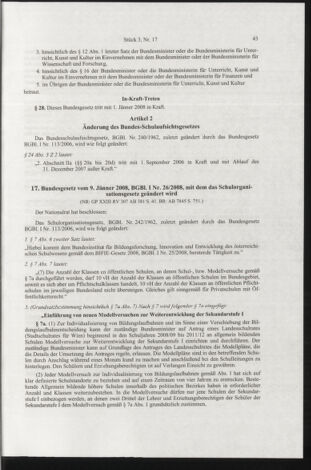 Verordnungsblatt für die Dienstbereiche der Bundesministerien für Unterricht und kulturelle Angelegenheiten bzw. Wissenschaft und Verkehr 20080301 Seite: 19