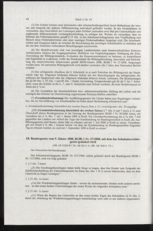 Verordnungsblatt für die Dienstbereiche der Bundesministerien für Unterricht und kulturelle Angelegenheiten bzw. Wissenschaft und Verkehr 20080301 Seite: 20