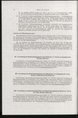 Verordnungsblatt für die Dienstbereiche der Bundesministerien für Unterricht und kulturelle Angelegenheiten bzw. Wissenschaft und Verkehr 20080301 Seite: 28