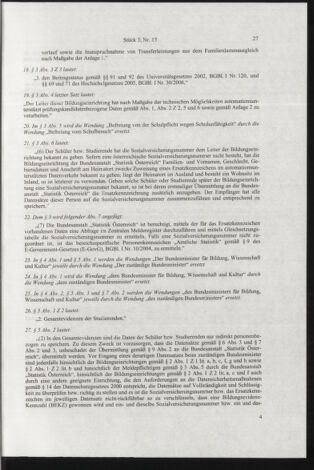 Verordnungsblatt für die Dienstbereiche der Bundesministerien für Unterricht und kulturelle Angelegenheiten bzw. Wissenschaft und Verkehr 20080301 Seite: 3