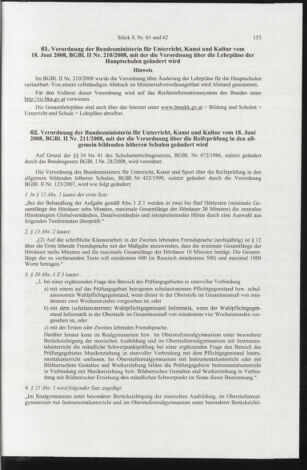 Verordnungsblatt für die Dienstbereiche der Bundesministerien für Unterricht und kulturelle Angelegenheiten bzw. Wissenschaft und Verkehr 20080801 Seite: 9