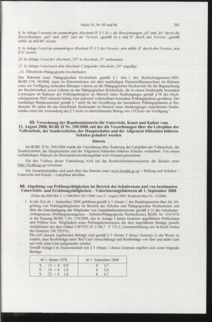 Verordnungsblatt für die Dienstbereiche der Bundesministerien für Unterricht und kulturelle Angelegenheiten bzw. Wissenschaft und Verkehr 20081001 Seite: 9