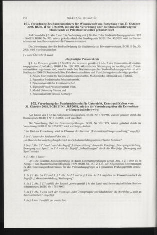 Verordnungsblatt für die Dienstbereiche der Bundesministerien für Unterricht und kulturelle Angelegenheiten bzw. Wissenschaft und Verkehr 20081201 Seite: 12