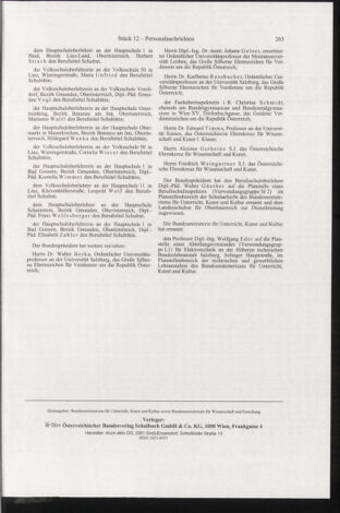 Verordnungsblatt für die Dienstbereiche der Bundesministerien für Unterricht und kulturelle Angelegenheiten bzw. Wissenschaft und Verkehr 20081201 Seite: 23