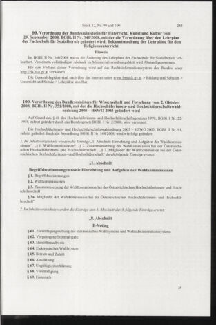 Verordnungsblatt für die Dienstbereiche der Bundesministerien für Unterricht und kulturelle Angelegenheiten bzw. Wissenschaft und Verkehr 20081201 Seite: 5