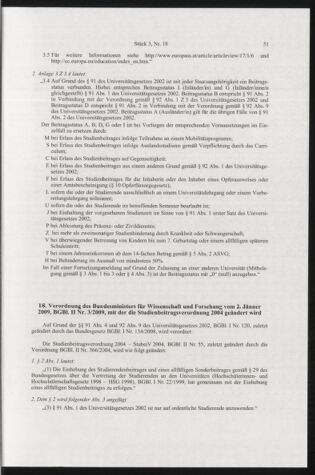 Verordnungsblatt für die Dienstbereiche der Bundesministerien für Unterricht und kulturelle Angelegenheiten bzw. Wissenschaft und Verkehr 20090301 Seite: 19