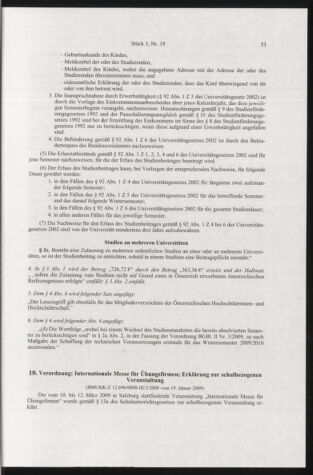 Verordnungsblatt für die Dienstbereiche der Bundesministerien für Unterricht und kulturelle Angelegenheiten bzw. Wissenschaft und Verkehr 20090301 Seite: 21