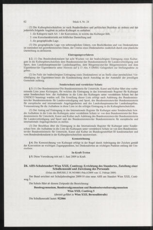 Verordnungsblatt für die Dienstbereiche der Bundesministerien für Unterricht und kulturelle Angelegenheiten bzw. Wissenschaft und Verkehr 20090401 Seite: 2