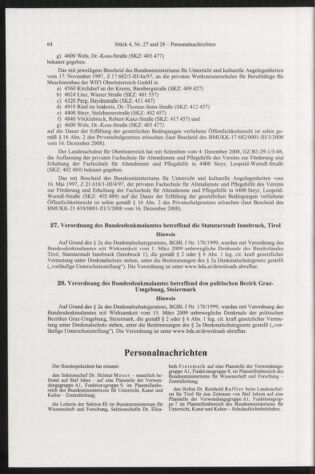 Verordnungsblatt für die Dienstbereiche der Bundesministerien für Unterricht und kulturelle Angelegenheiten bzw. Wissenschaft und Verkehr 20090401 Seite: 4