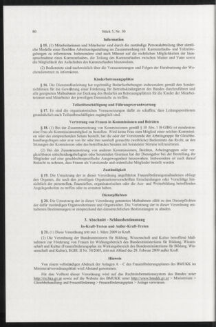 Verordnungsblatt für die Dienstbereiche der Bundesministerien für Unterricht und kulturelle Angelegenheiten bzw. Wissenschaft und Verkehr 20090501 Seite: 8