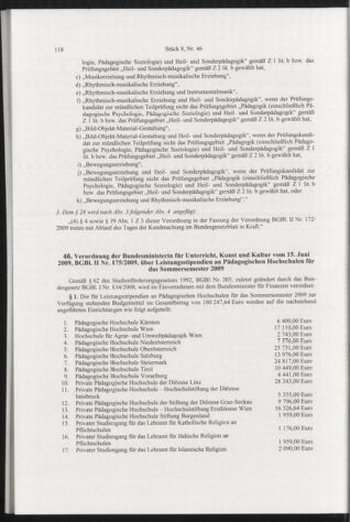 Verordnungsblatt für die Dienstbereiche der Bundesministerien für Unterricht und kulturelle Angelegenheiten bzw. Wissenschaft und Verkehr 20090801 Seite: 2