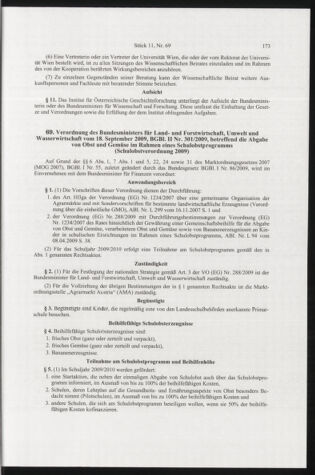 Verordnungsblatt für die Dienstbereiche der Bundesministerien für Unterricht und kulturelle Angelegenheiten bzw. Wissenschaft und Verkehr 20091101 Seite: 13