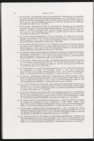 Verordnungsblatt für die Dienstbereiche der Bundesministerien für Unterricht und kulturelle Angelegenheiten bzw. Wissenschaft und Verkehr 20091101 Seite: 16