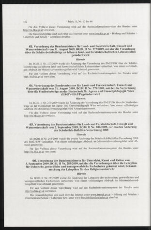 Verordnungsblatt für die Dienstbereiche der Bundesministerien für Unterricht und kulturelle Angelegenheiten bzw. Wissenschaft und Verkehr 20091101 Seite: 2