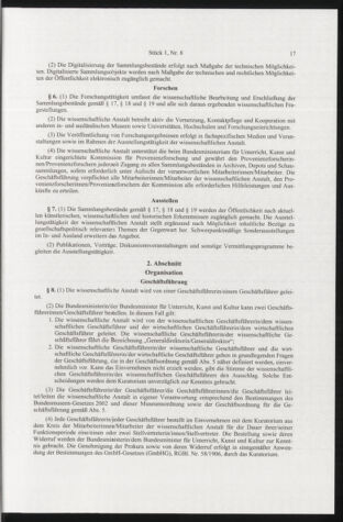 Verordnungsblatt für die Dienstbereiche der Bundesministerien für Unterricht und kulturelle Angelegenheiten bzw. Wissenschaft und Verkehr 20100101 Seite: 17