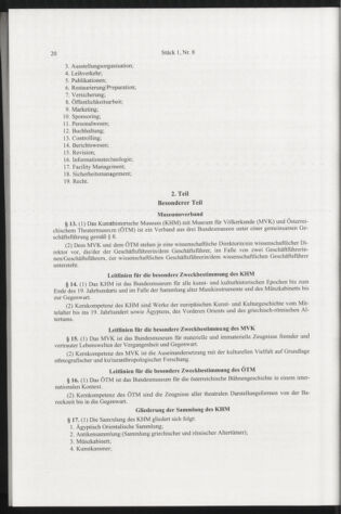 Verordnungsblatt für die Dienstbereiche der Bundesministerien für Unterricht und kulturelle Angelegenheiten bzw. Wissenschaft und Verkehr 20100101 Seite: 36