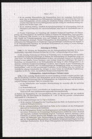 Verordnungsblatt für die Dienstbereiche der Bundesministerien für Unterricht und kulturelle Angelegenheiten bzw. Wissenschaft und Verkehr 20100101 Seite: 4