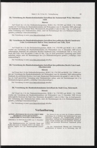 Verordnungsblatt für die Dienstbereiche der Bundesministerien für Unterricht und kulturelle Angelegenheiten bzw. Wissenschaft und Verkehr 20100201 Seite: 53