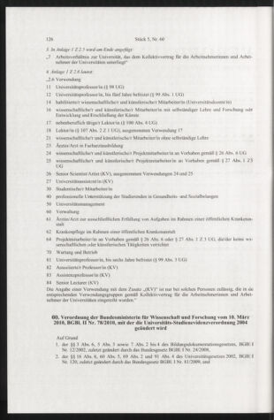 Verordnungsblatt für die Dienstbereiche der Bundesministerien für Unterricht und kulturelle Angelegenheiten bzw. Wissenschaft und Verkehr 20100501 Seite: 2