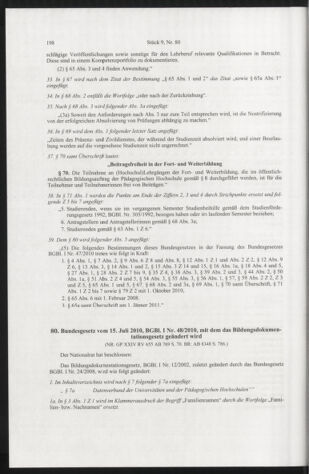 Verordnungsblatt für die Dienstbereiche der Bundesministerien für Unterricht und kulturelle Angelegenheiten bzw. Wissenschaft und Verkehr 20100901 Seite: 12