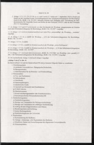 Verordnungsblatt für die Dienstbereiche der Bundesministerien für Unterricht und kulturelle Angelegenheiten bzw. Wissenschaft und Verkehr 20100901 Seite: 15