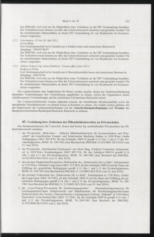 Verordnungsblatt für die Dienstbereiche der Bundesministerien für Unterricht und kulturelle Angelegenheiten bzw. Wissenschaft und Verkehr 20100901 Seite: 67