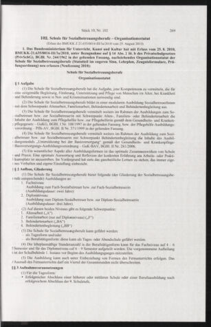 Verordnungsblatt für die Dienstbereiche der Bundesministerien für Unterricht und kulturelle Angelegenheiten bzw. Wissenschaft und Verkehr 20101001 Seite: 5