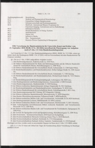 Verordnungsblatt für die Dienstbereiche der Bundesministerien für Unterricht und kulturelle Angelegenheiten bzw. Wissenschaft und Verkehr 20101101 Seite: 5