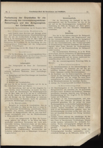 Verordnungs-Blatt für Eisenbahnen und Schiffahrt: Veröffentlichungen in Tarif- und Transport-Angelegenheiten 18980101 Seite: 11