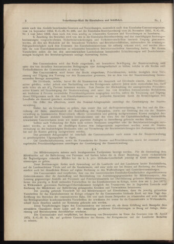 Verordnungs-Blatt für Eisenbahnen und Schiffahrt: Veröffentlichungen in Tarif- und Transport-Angelegenheiten 18980101 Seite: 2