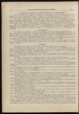 Verordnungs-Blatt für Eisenbahnen und Schiffahrt: Veröffentlichungen in Tarif- und Transport-Angelegenheiten 18980101 Seite: 6