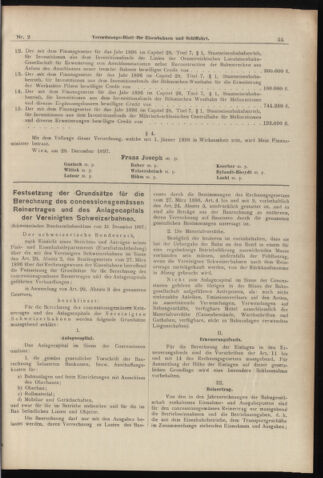 Verordnungs-Blatt für Eisenbahnen und Schiffahrt: Veröffentlichungen in Tarif- und Transport-Angelegenheiten 18980104 Seite: 3