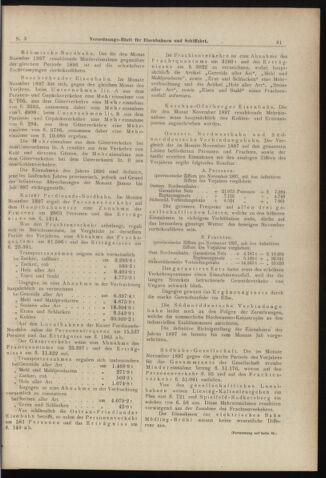 Verordnungs-Blatt für Eisenbahnen und Schiffahrt: Veröffentlichungen in Tarif- und Transport-Angelegenheiten 18980106 Seite: 5