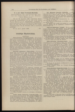 Verordnungs-Blatt für Eisenbahnen und Schiffahrt: Veröffentlichungen in Tarif- und Transport-Angelegenheiten 18980111 Seite: 12