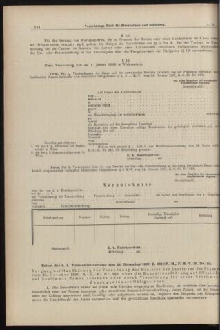 Verordnungs-Blatt für Eisenbahnen und Schiffahrt: Veröffentlichungen in Tarif- und Transport-Angelegenheiten 18980111 Seite: 4