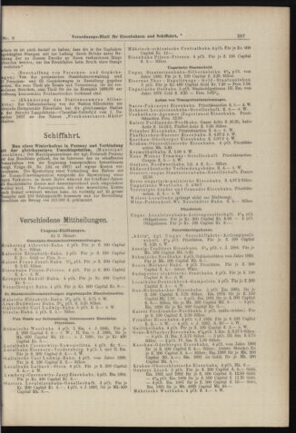 Verordnungs-Blatt für Eisenbahnen und Schiffahrt: Veröffentlichungen in Tarif- und Transport-Angelegenheiten 18980120 Seite: 5