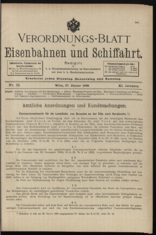 Verordnungs-Blatt für Eisenbahnen und Schiffahrt: Veröffentlichungen in Tarif- und Transport-Angelegenheiten