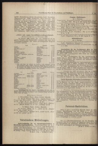 Verordnungs-Blatt für Eisenbahnen und Schiffahrt: Veröffentlichungen in Tarif- und Transport-Angelegenheiten 18980129 Seite: 8