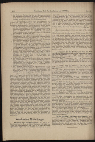 Verordnungs-Blatt für Eisenbahnen und Schiffahrt: Veröffentlichungen in Tarif- und Transport-Angelegenheiten 18980205 Seite: 8