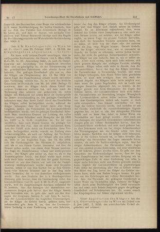 Verordnungs-Blatt für Eisenbahnen und Schiffahrt: Veröffentlichungen in Tarif- und Transport-Angelegenheiten 18980210 Seite: 3