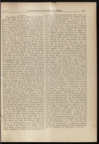 Verordnungs-Blatt für Eisenbahnen und Schiffahrt: Veröffentlichungen in Tarif- und Transport-Angelegenheiten 18980210 Seite: 5