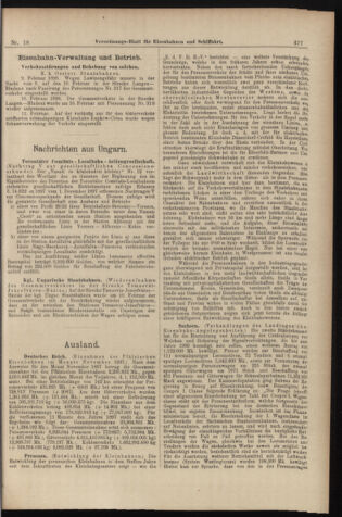 Verordnungs-Blatt für Eisenbahnen und Schiffahrt: Veröffentlichungen in Tarif- und Transport-Angelegenheiten 18980212 Seite: 17