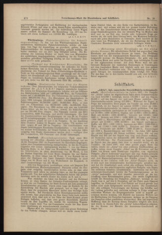 Verordnungs-Blatt für Eisenbahnen und Schiffahrt: Veröffentlichungen in Tarif- und Transport-Angelegenheiten 18980212 Seite: 18