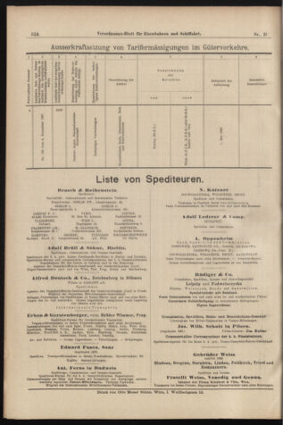 Verordnungs-Blatt für Eisenbahnen und Schiffahrt: Veröffentlichungen in Tarif- und Transport-Angelegenheiten 18980217 Seite: 12