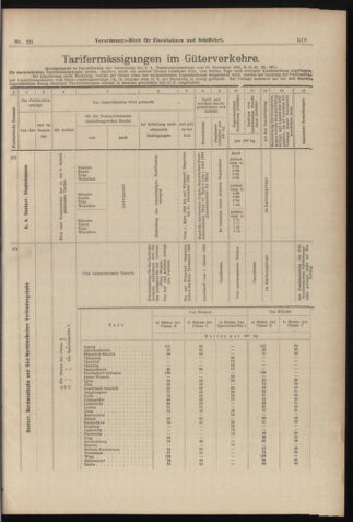 Verordnungs-Blatt für Eisenbahnen und Schiffahrt: Veröffentlichungen in Tarif- und Transport-Angelegenheiten 18980217 Seite: 7