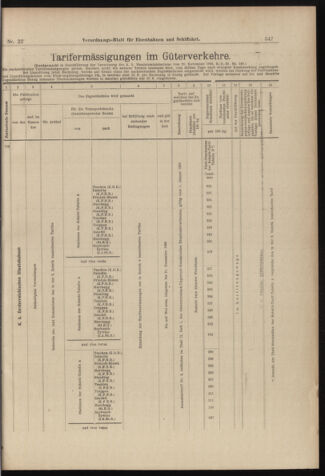 Verordnungs-Blatt für Eisenbahnen und Schiffahrt: Veröffentlichungen in Tarif- und Transport-Angelegenheiten 18980222 Seite: 7