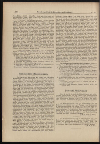 Verordnungs-Blatt für Eisenbahnen und Schiffahrt: Veröffentlichungen in Tarif- und Transport-Angelegenheiten 18980224 Seite: 6