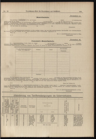 Verordnungs-Blatt für Eisenbahnen und Schiffahrt: Veröffentlichungen in Tarif- und Transport-Angelegenheiten 18980301 Seite: 15